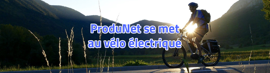 ProduNet s'engage avec des Vélos électriques